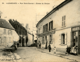 Rue Saint-Damien - Entrée du Donjon