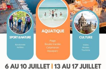 Affiche séjour d'été 2026