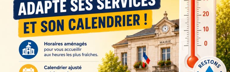 canicule mairie