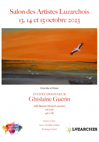 Affiche Salon des Artistes Luzarchois 2023