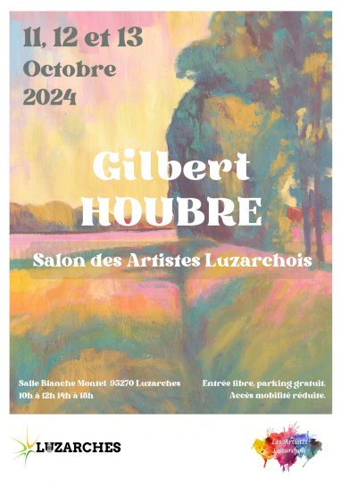 Affiche Salon des Artistes Luzarchois 2024