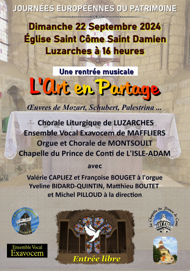 Affiche choral JEP 2024