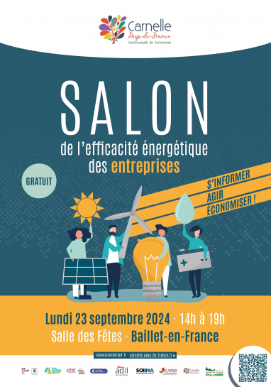 Affiche Salon efficacité énergétique 2024