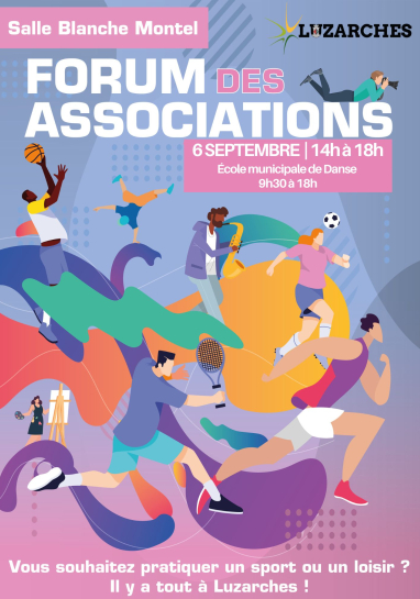 Affiche Forum des associations 2025
