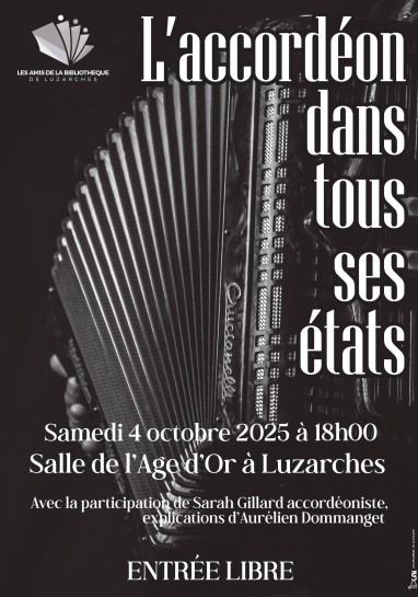 Affiche conférence accordéon