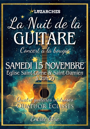 Affiche La Nuit de la guitare