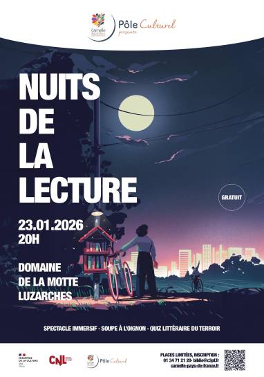Affiche Nuits de la Lecture 2026
