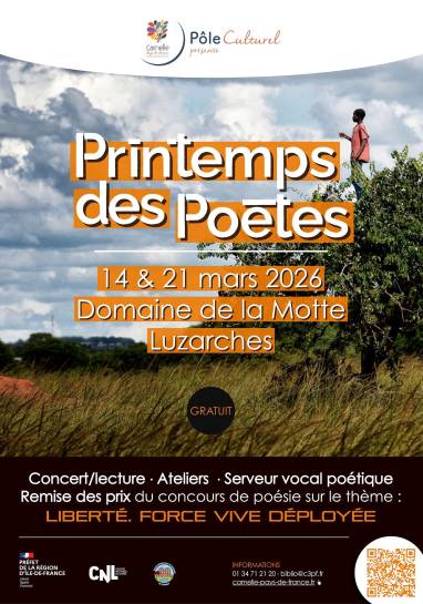 Affiche Printemps des Poètes 2026