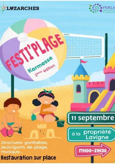 Affiche kermesse Luzarches