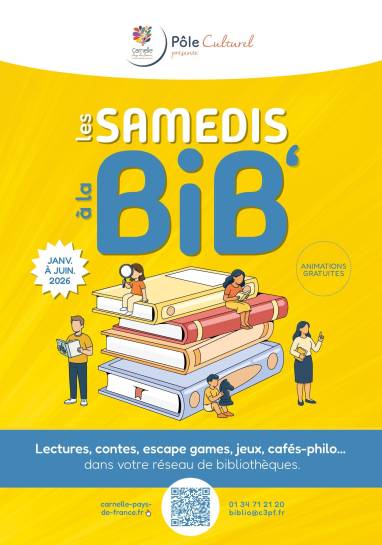 Affiche Les Samedis à la Bib'