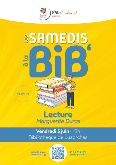 Affiche lecture du 5 juin 2026