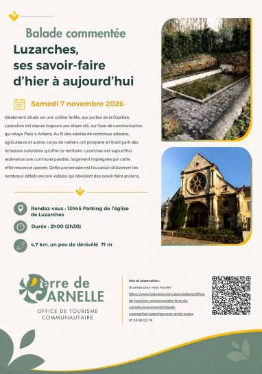 Balade commentée de Luzarches, Terre de Carnelle
