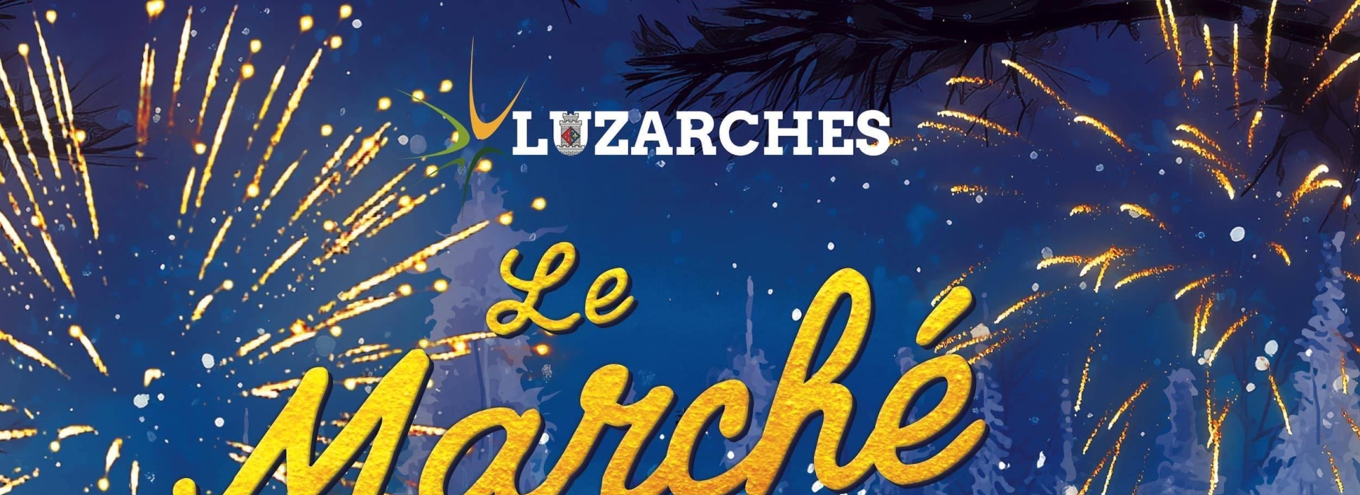 Affiche Marché de Noël 2025