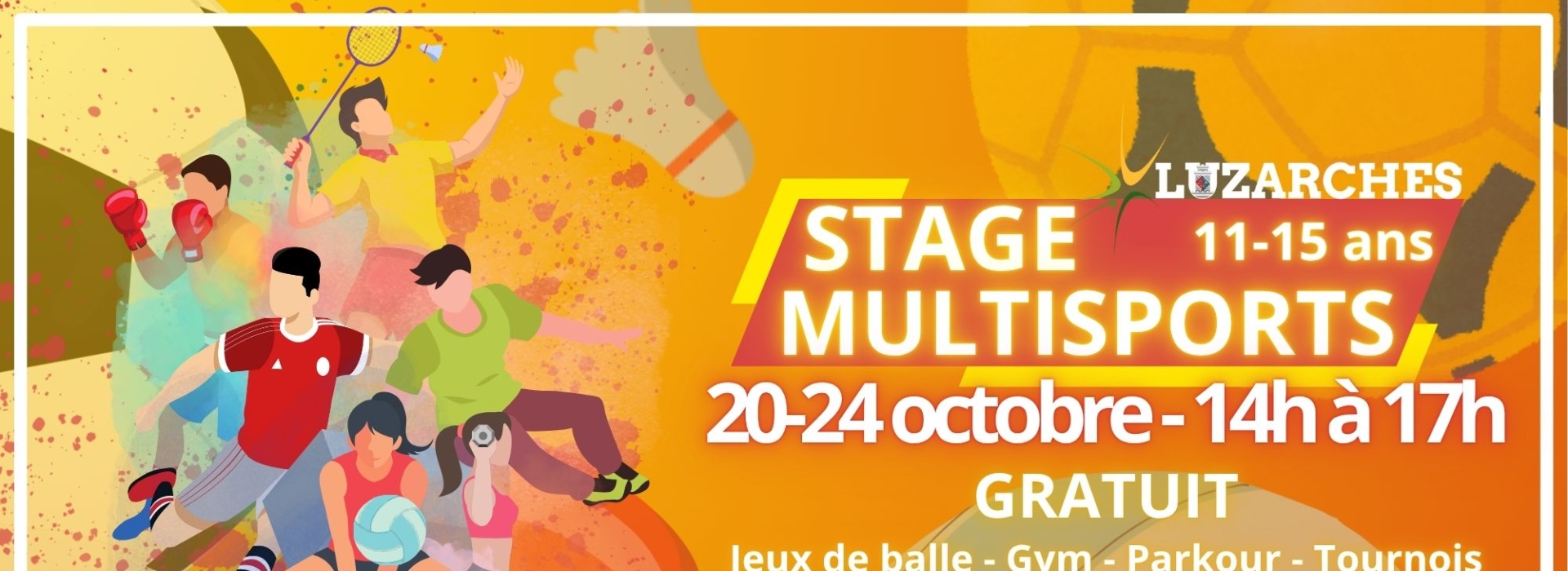 Bandeau Stage multisports Toussaint 2025