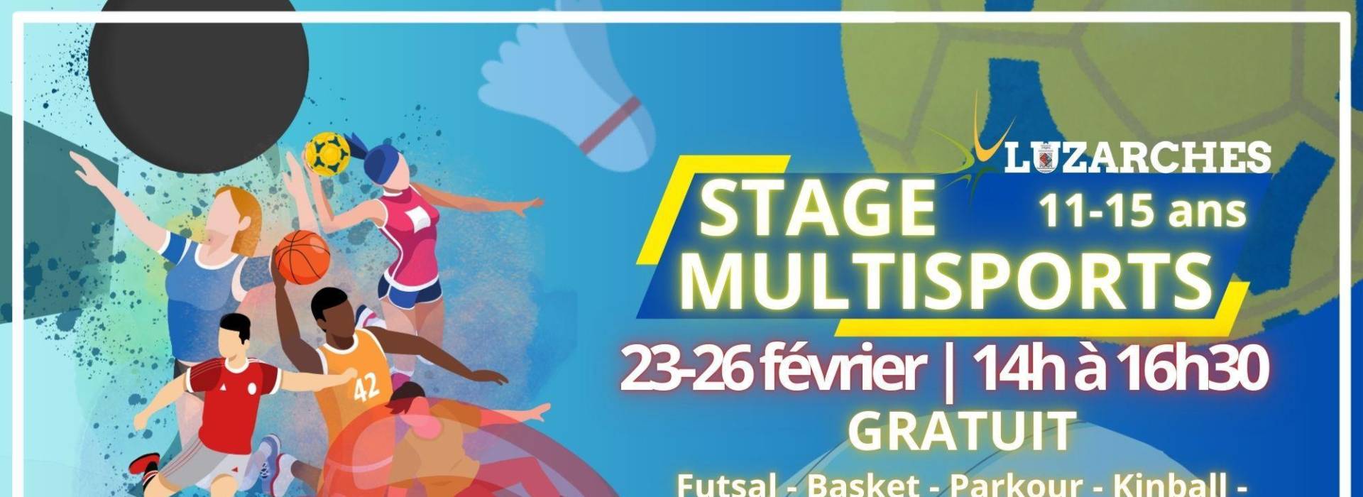 Bandeau Stage multisports Hiver 2026