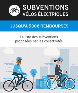 Visuel subvention vélo électrique