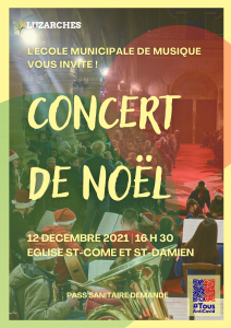Concert de Noël de l'EMM