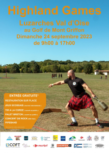 Affiche Highland Games 2023