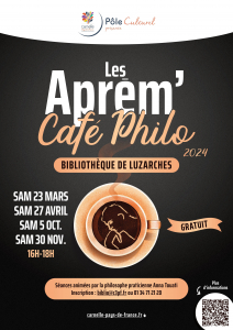 Affiche Aprem' Café Philo