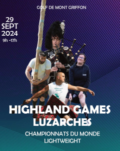 Affiche Highland Games 2024