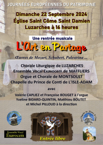 Affiche choral JEP 2024