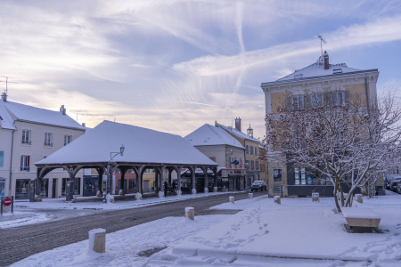 Luzarches sous la neige 2024