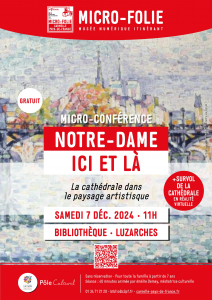 Affiche Micro-Folie Notre-Dame