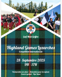 Affiche Highland Games 2025