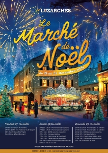 Affiche Marché de Noël 2025
