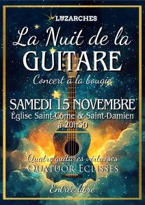 Affiche La Nuit de la guitare