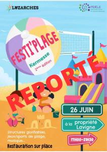Affiche kermesse Luzarches
