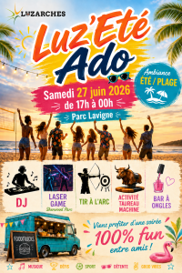 Affiche Luz'été ado