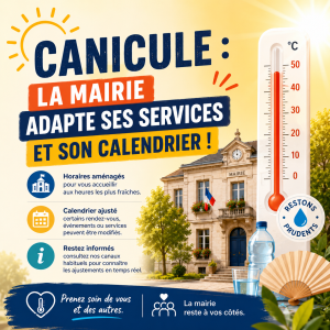 canicule mairie