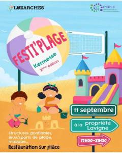 Affiche kermesse Luzarches