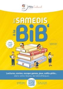 Affiche Les Samedis à la Bib'