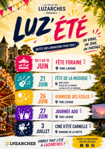Affiche Luz'été 2026