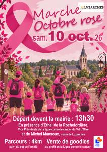 Marche octobre rose 2026 Luzarches