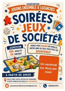 soirée jeux Luzarches 26/27