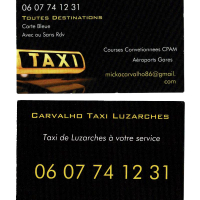 Carte de visite - Taxis Carvalho