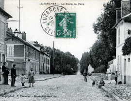 Avenue de la Libération anciennement route de Paris