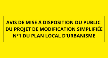 Avis modification PLU (juin 2025)